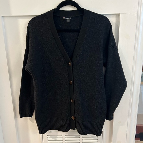 Smartwool Cozy Lodge Boyfriend Cardigan sweater - Picture 2 of 4